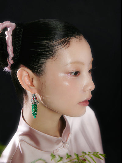 MUKTANK X GEL E LUA  Earrings ビーズドラゴンイヤリング