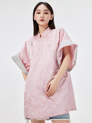 MUKZIN  【予約販売 5⽉16⽇から発送】新しい中国風の伝統的な唐スーツのトップ ー輝かしい夢