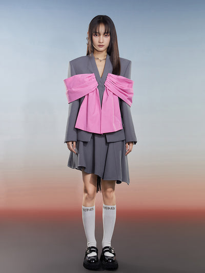 MUKZIN ウェーブプリーツスカートー輝かしい夢