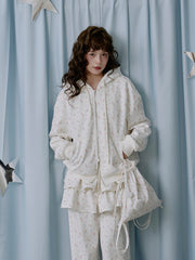 MUKTANK×LOUMUTAKU オールオーバープリント天使ウサギセット（ジャケット付き）