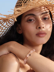 MUKTANK×SUN HUNTER“浮光（ふこう）”ピクチュラータ クリスタル ブレスレット