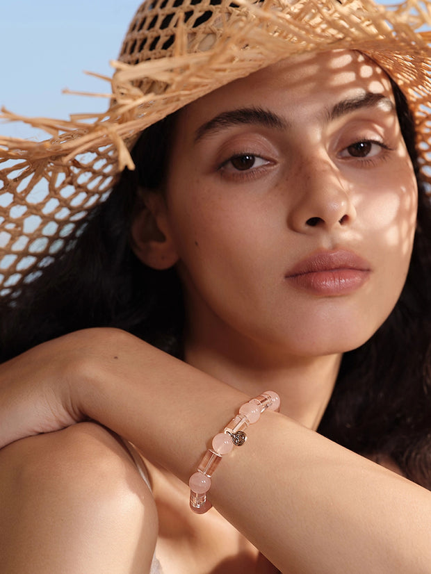 MUKTANK×SUN HUNTER“浮光（ふこう）”ピクチュラータ クリスタル ブレスレット