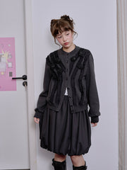 MUKTANK×LOUMUTAKU 立体フラワーベースボールジャケット