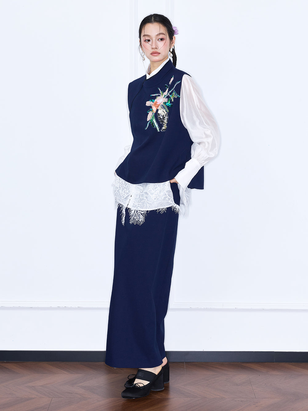 MUKZIN ムクジン ブラウス MUKZIN 店舗ー女性のためのデザイナーファッション服のブランド