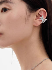 MUKTANK x SUN HUNTER  AB Ear Cuff クリスタル バタフライ AB イヤーカフ