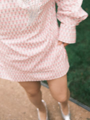 MUKZIN「 カプセルシリーズ 」レトロカラーブロックスリムフィット A ラインハーフスカート