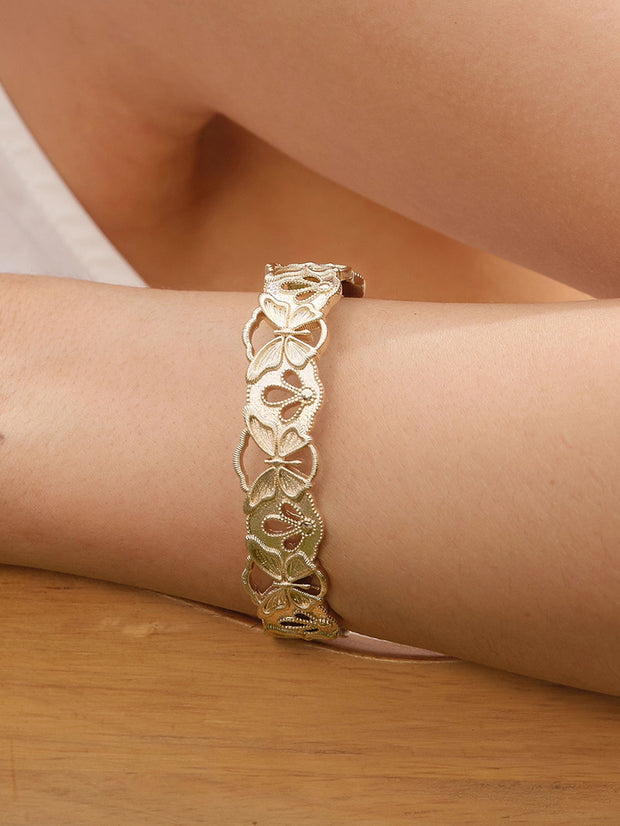 MUKTANK×SUN HUNTER “羽化（うか）”レース蝶ブレスレット