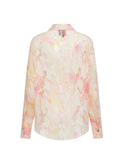 MUKZIN「 カプセルシリーズ 」新中式キラキラ幻彩刺繍トップス