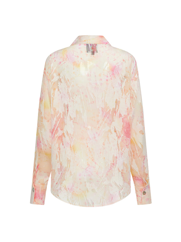 MUKZIN「 カプセルシリーズ 」新中式キラキラ幻彩刺繍トップス