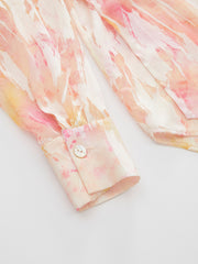 MUKZIN「 カプセルシリーズ 」新中式キラキラ幻彩刺繍トップス