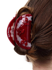MUKTANK×SUN HUNTER 桜桃ケーキデザインのヘアクリップ