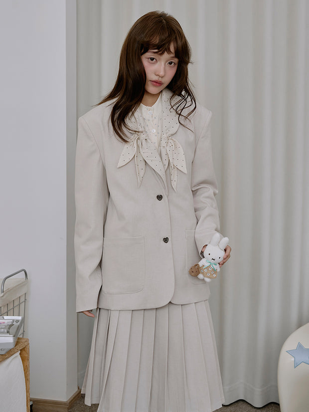 MUKTANK×LOUMUTAKU 水玉ボウカラーセット（ジャケット付き）