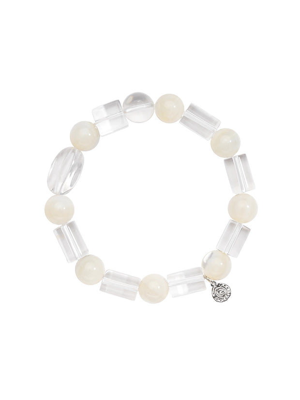 MUKTANK×SUN HUNTER“浮光（ふこう）”人魚の涙の水晶ブレスレット