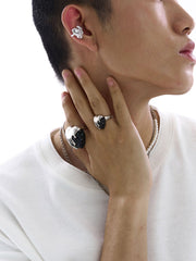 MUKATNK 新品個性的トレンド高品質オリジナル指輪アクセサリー