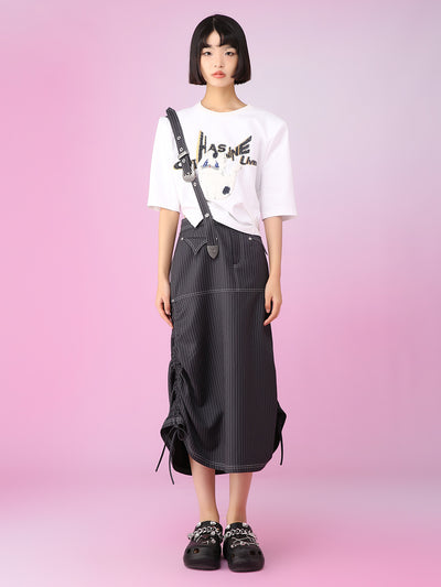 MUKZIN 新品着やすいカジュアル半袖Tシャツ-不羨仙