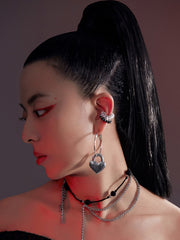 MUKTANK×DARKNESS目立つオシャレ個性的イヤリングアクセサリー