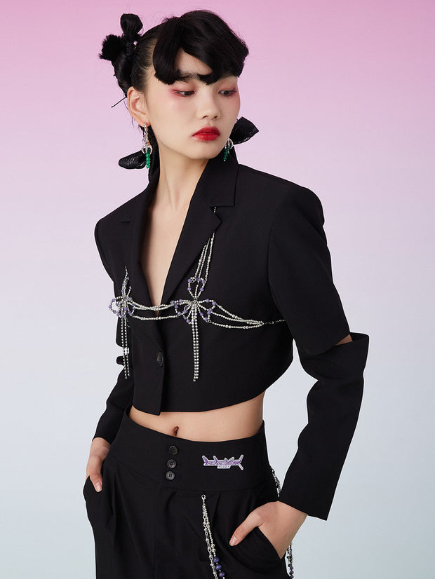 MUKZIN ファッション個性的スーツコート-囍XI